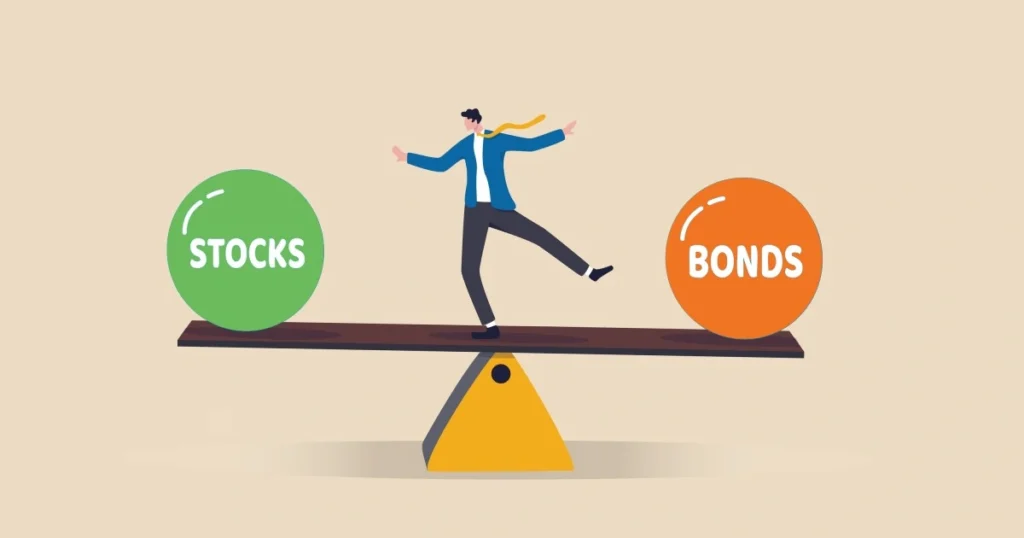stocks vs bonds